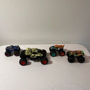 Monster Truck Toy Set - Camouflage and Multicolor